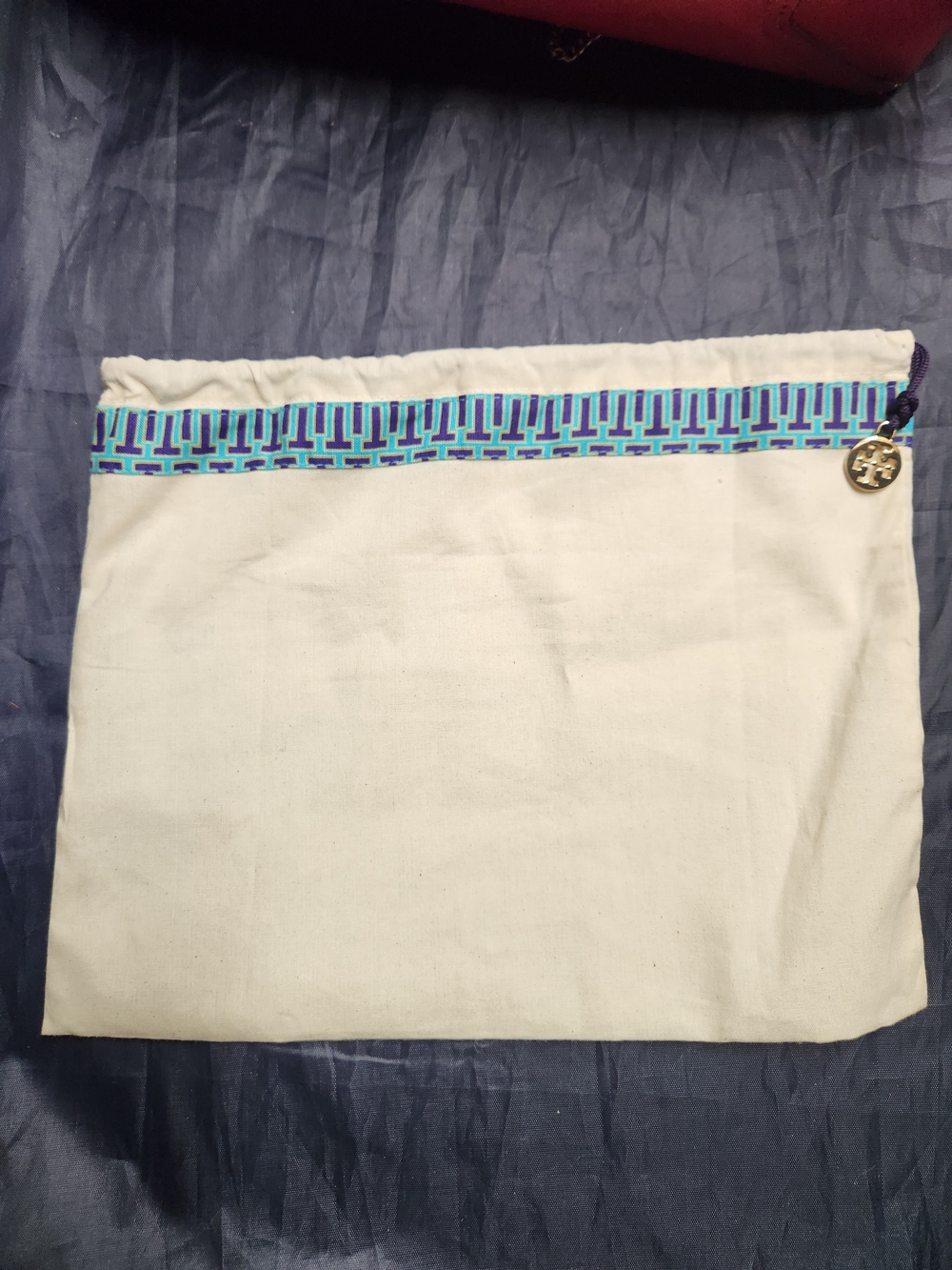 Tory Burch Cream Dust Bag